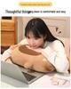 New Cute Animal Plush Cushion Pillow - Perfect for Bedside, Sleep, or as a Birthday Gift