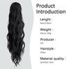 MERISIHAIR Synthetic Ponytail Extension Claw Curly Wavy Clip In Hairpiece Ponytail Hair Extensions Long Pony Tail For Women