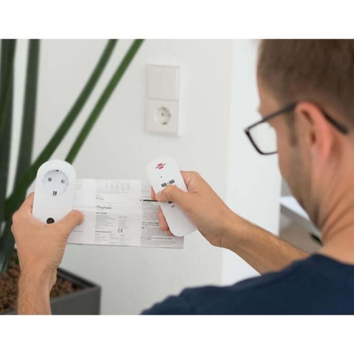 Brennenstuhl Ensemble de commutateurs radio RC CE1 4001 4 pcs