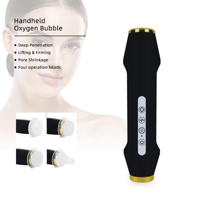 2025Uppgradering Syrebubbla Penna CO2 Syre Bärbar Ansiktsmaskin för Hudvård, CO2 Gel Ansiktsbehandling, Ansikts-SPA Syreskönhet