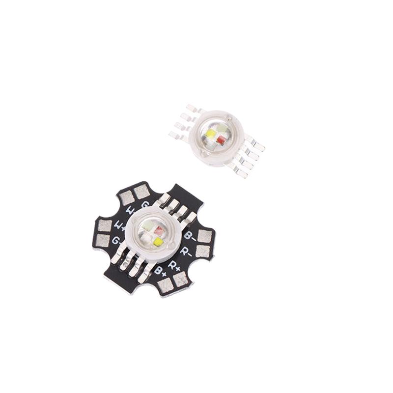 1Pc Led 3W Rgb 4In1 Led 3W Emitter Diodes For Stage Light Effect Lamp Rgbw Lighting Led Chips Stage Colorful Light Source Beads