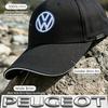 lmn1 For VW Letter Embroidery Baseball Caps Spring Autumn Outdoor Adjustable Casual Hats Sunscreen Hat Golf T‑Roc Tiguan Polo MK7 6