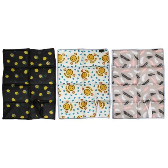 

3pcs Outdoor Portable Folding Cushion Waterproof Moisture‑Proof Travel Picnic Mat Pad