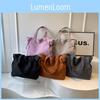 Stylish Canvas Tote Bag For Women Large Capacity Summer Casual Shoulder Bag