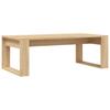  Coffee Table, Sonoma Oak 102x50x35 Cm, Wood-based Material