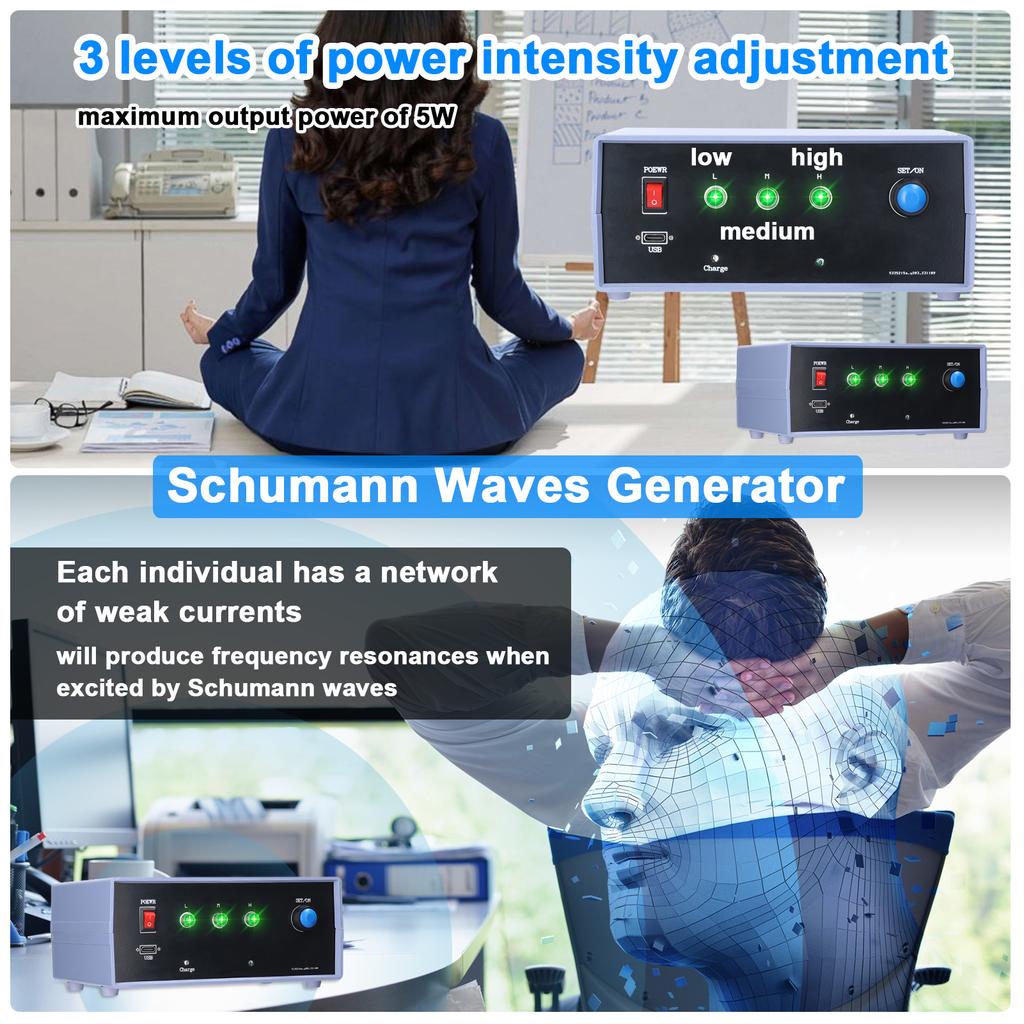 5W High Power Schumann Waves Generator Sound Improving Intelligentize Sinewave Generators Built-in