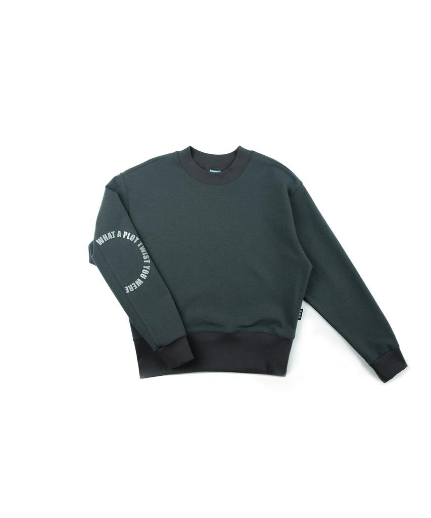 SSQR Graphic Sweatshirt Der 01 Charcoal