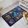 Dinosaur Symphony Pattern Rug Floor Mat for Living Room or Bedroom Soft and Comfortable Carpet a Gift for Birthday and Holiday.