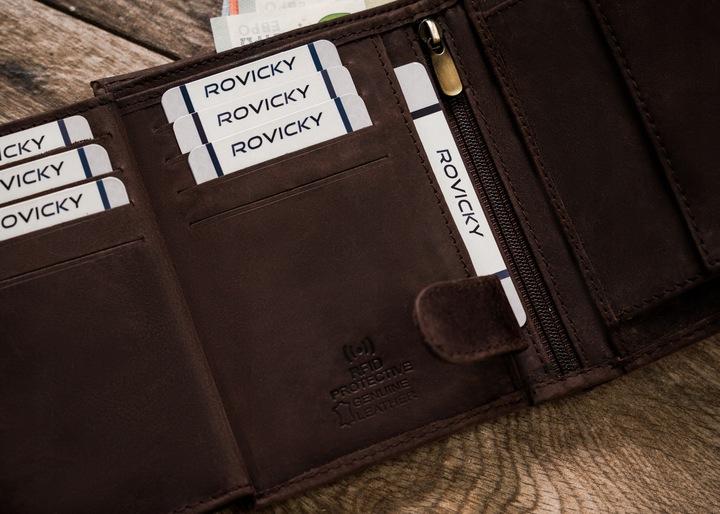 Large, Vertical Men's Wallet Made of Genuine Leather - Always Wild