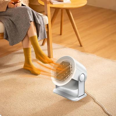 Ny Kompakt Bärbar Mini 400W Elektrisk Värmefläkt för Kontorsbord, Liten Skrivbords Vinter Varm Luftsfläkt Apparat, Effektiv 11