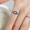 47Bag 925 Silver Gemstone Ring Bianca