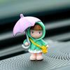 Słodka Para Parasoli Dekoracja Wnętrza Samochodu Figurki Akcji Lusterko wsteczne Samochodowe Ozdoby Deski Rozdzielczej Do Akcesoriów Samochodowych