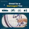 Xiaomi 37cm Tire Iron Spoons Kit Tyre Changer Lever Bar Remover Repair Tool for Motorcycle Bike Scooter Bicycle Lawn Mower 1/2/3Pcs