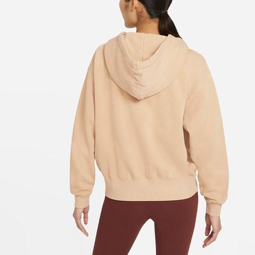 Nike Women's Yellow Sports Casual Hoodie