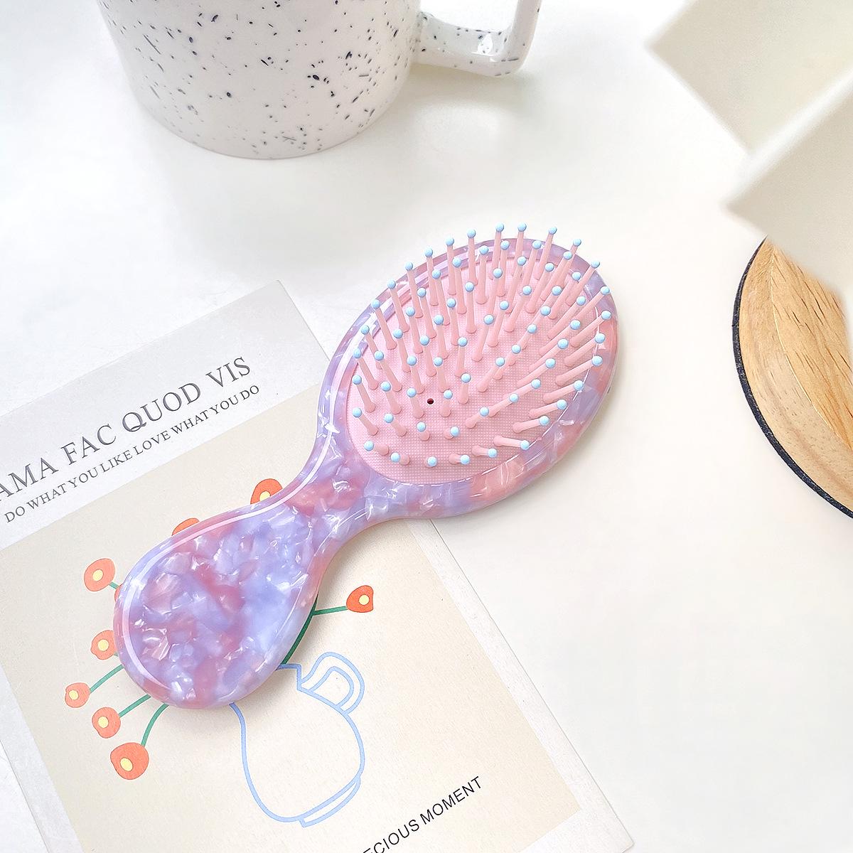 

Bofeiya Милая портативная расческа с воздушной подушкой для волос для девочек - Маленькая массажная расческа для детей Bofeiya Direct Sales