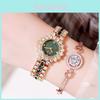 Fashion Quartz Watch For Women With Starry Sky Design And Waterproof Feature