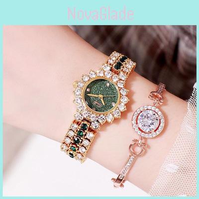 Fashion Quartz Watch For Women With Starry Sky Design And Waterproof Feature