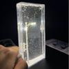 Snow Scene Night Light Led Lamp Snowy Flowing Hemp Street Diy Simulation Handmade Night-light Small Girl's-Gift Holiday Lighting