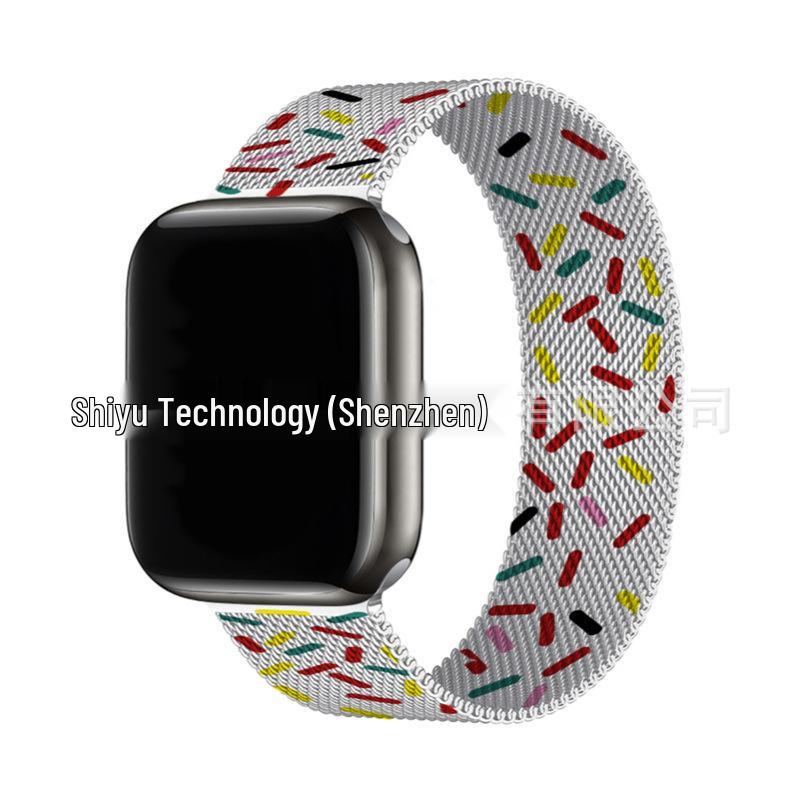 Correa de Metal Compatible para Apple Watch Series 5-9, SE