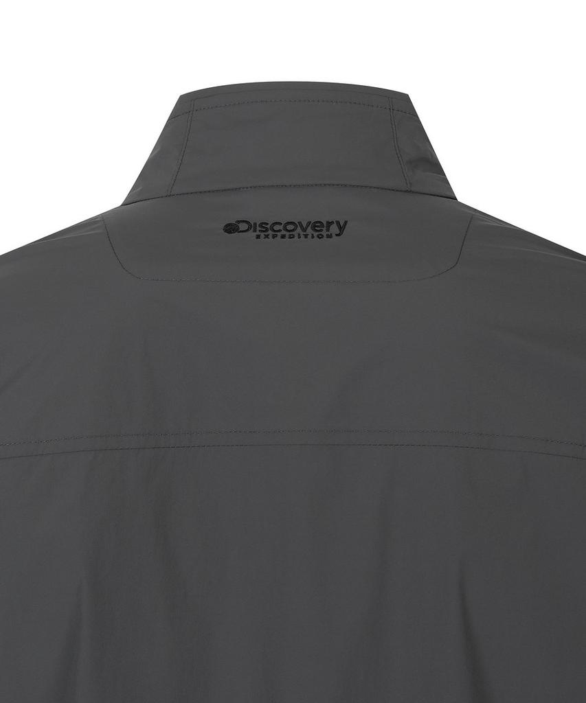 Discovery Expedition Men'S Freshvent 2.0 Wilbur High-Neck Blouson Jacket (D/Grey)