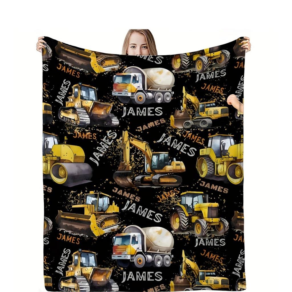 Cute Teddy Bear Fleece Blanket Glowing Hearts Starry Night Bedding Throw Super Soft Cozy Sofa Blanket Luxury Travel Nap