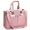 Borsa Tote in Tela da Donna di Grande Capacità per Uso Quotidiano