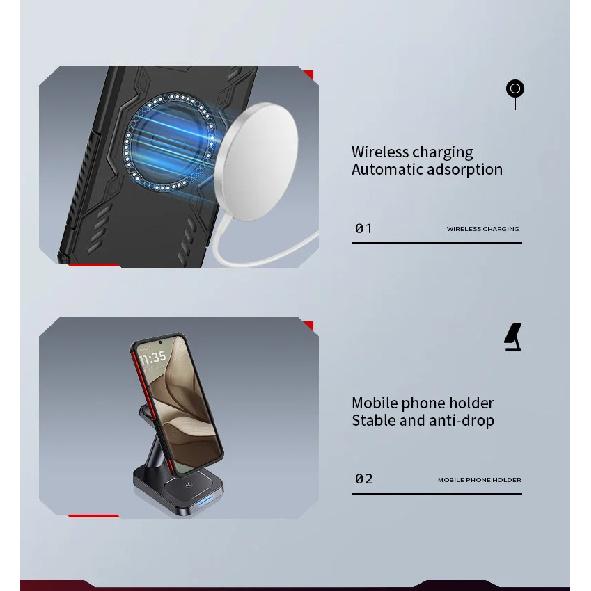 Magnetic Phone Case For Infinix GT 30 PRO 5G Hot 50 Pro 4G note 50S 60 Heat Dissipation Shockproof Non-Slip Protection Cover