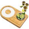 Bar Gläser Rand Tablett - Holztablett für Randcocktail, Rimmer für Cocktail Rimmer | Zubehör für Zuhause Kreide für, Partys für Partys