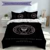 Juego de Funda Nórdica de 3 Piezas del Inter Miami CF, Incluye 1 Funda Nórdica y 2 Fundas de Almohada, Tejido Amigable con la Piel y Cómodo, Juegos de Cama Adecuados