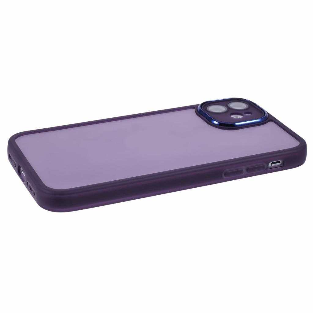 DKSM Series For iPhone 11 Case Electroplated Camera Frame TPU Phone Cover