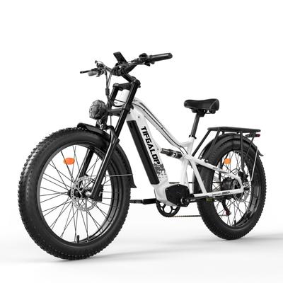 TIFGALOP ES7 750W E-Bike for Adults 52V 19Ah High-Capacity Battery 26" Fat Tires All-Terrain E-Bicycle L Motor  Commuting Mountain