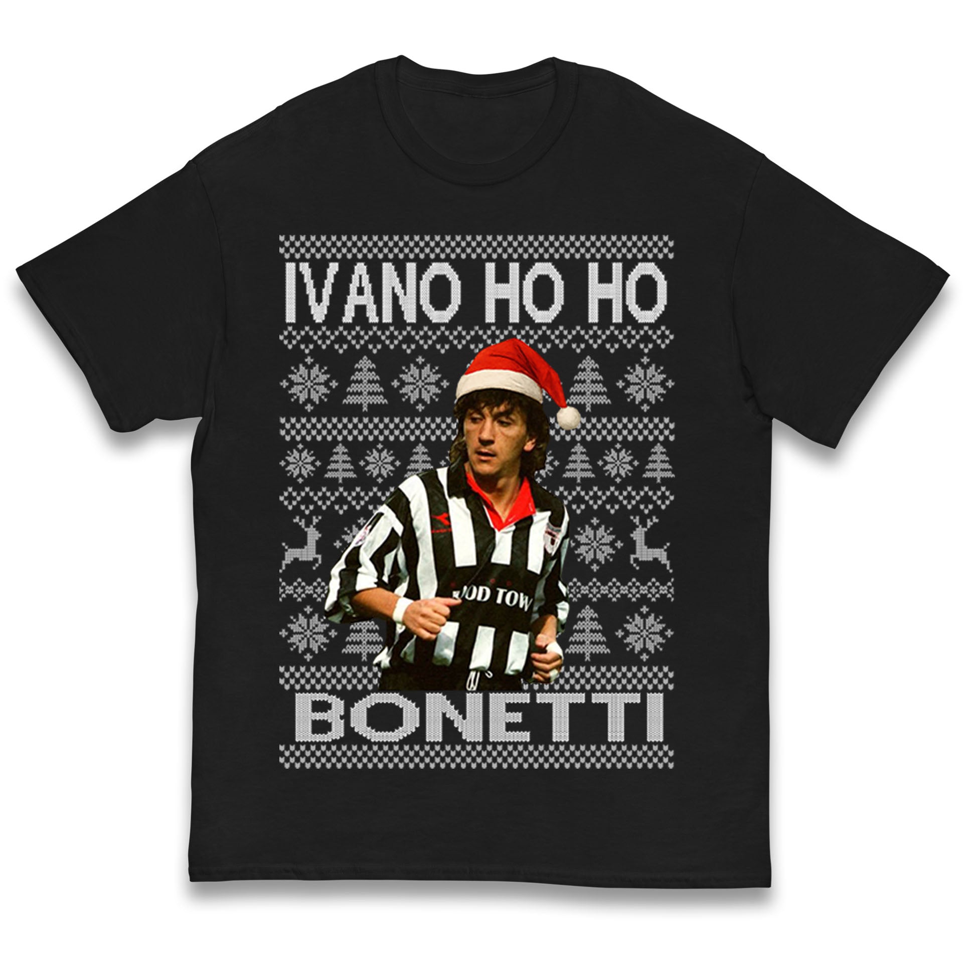 Ivano Ho Ho Bonetti Grimsby Town Christmas Kids T Shirt 100