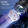 Wireless Six-in-One Car Vacuum: Emergency, Household, Mini Blow & Suction, with Charging.