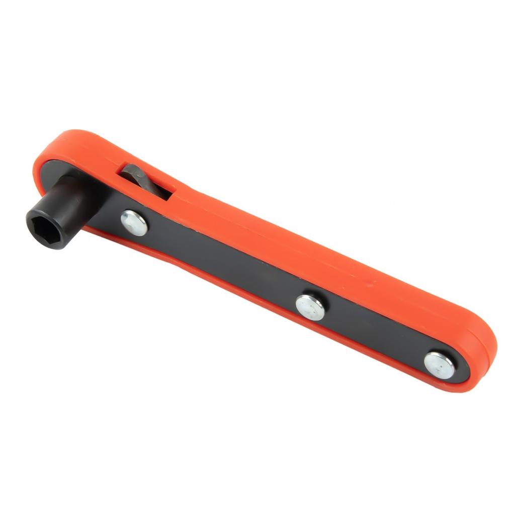 Ergonomic Ratchet Wrench Screwdriver Tool with Quick Release and Thumb Switch