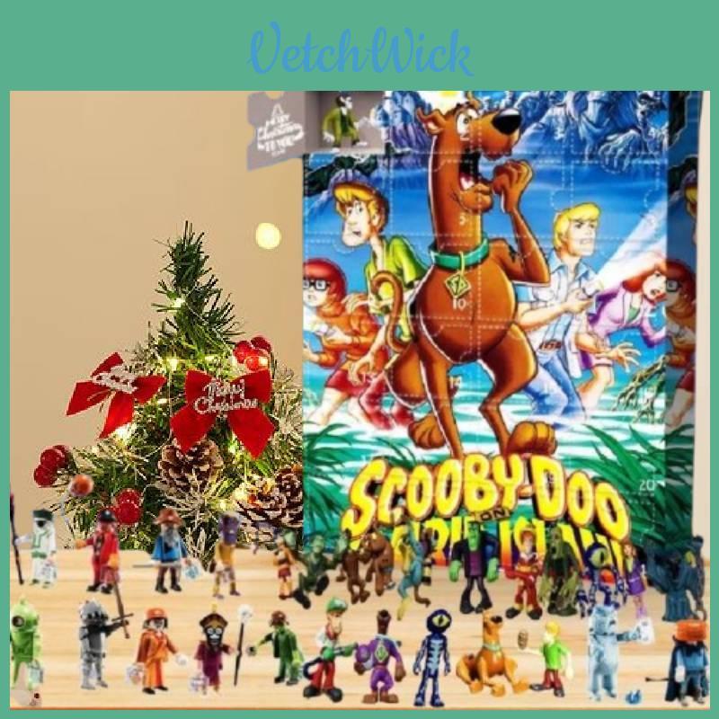 2024 Christmas Themed Blind Box Advent Calendar Fun Pvc Toy Set For All Ages