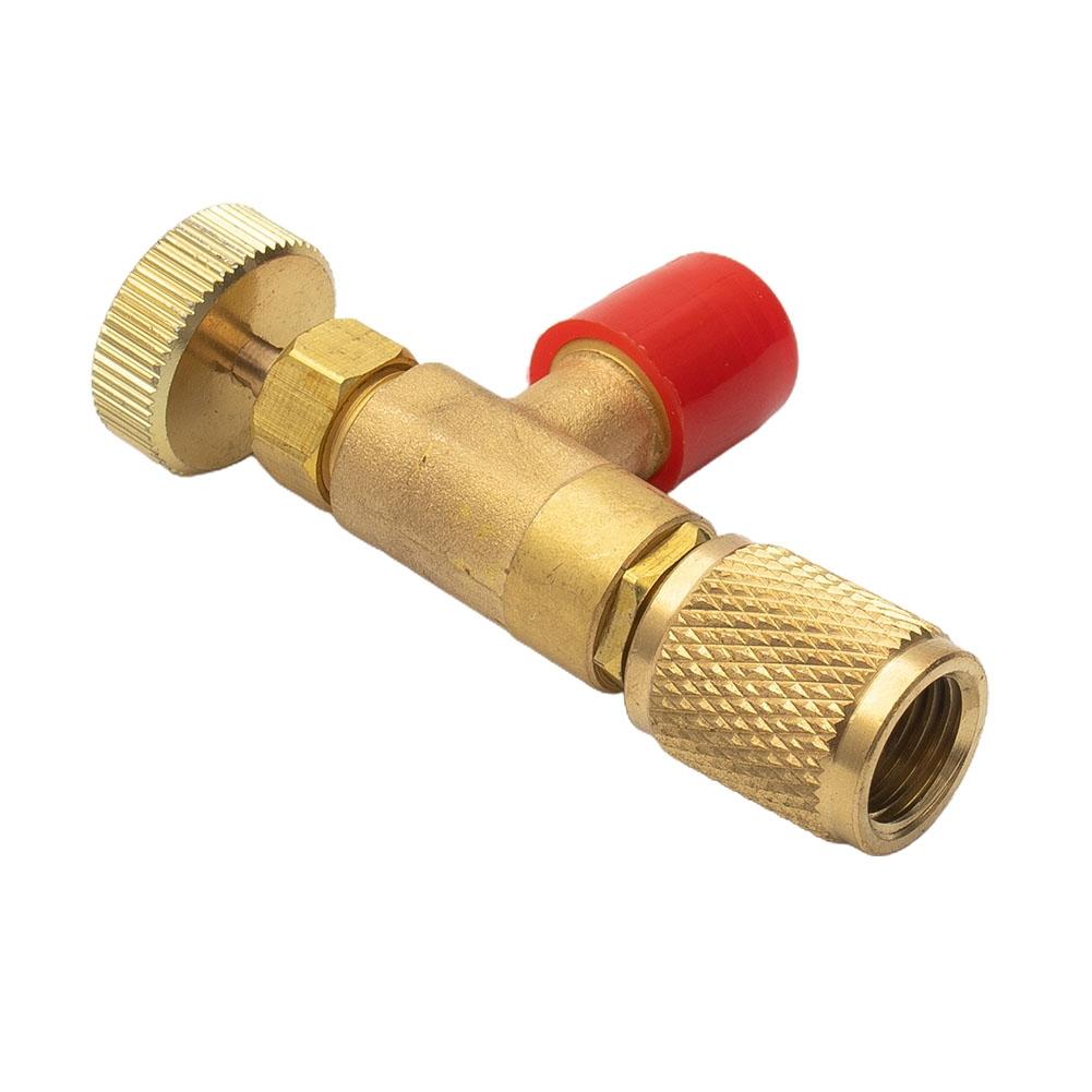Air-conditioning Fluoride Safety Valve A/C Anti-Air Leakage Brass