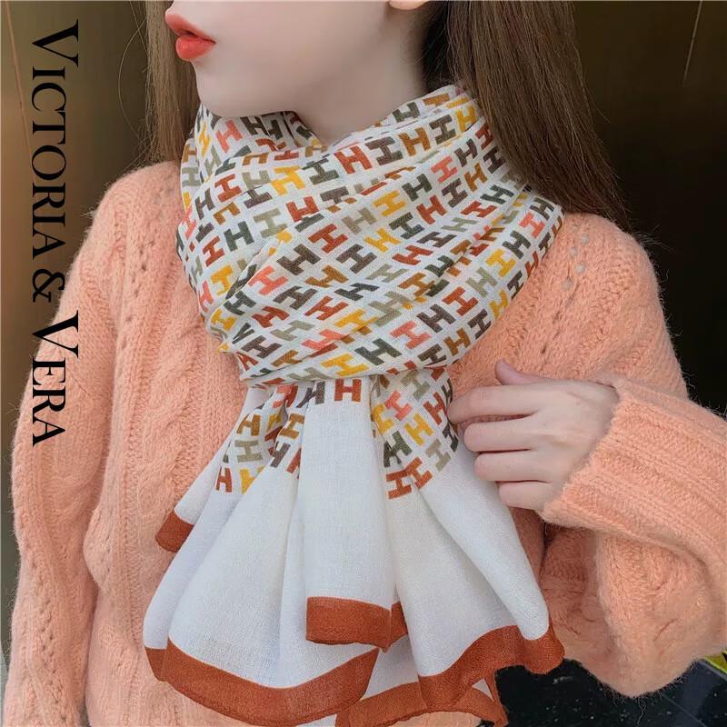 VICTORIA&VERA Spring/Summer Mulberry Silk Printed Scarf