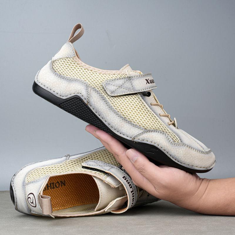 Round Toe Moccasin Men's Leather Shoes Black Soft Flat Male Casual Shoe Classic Original Luxury Sale Shipping Free Adults On Pu