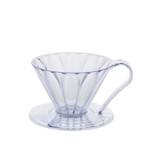Sanyo Sangyo CAFEC Tritan Flower Dripper CUP1 (1 Cup, Clear) TFD-1