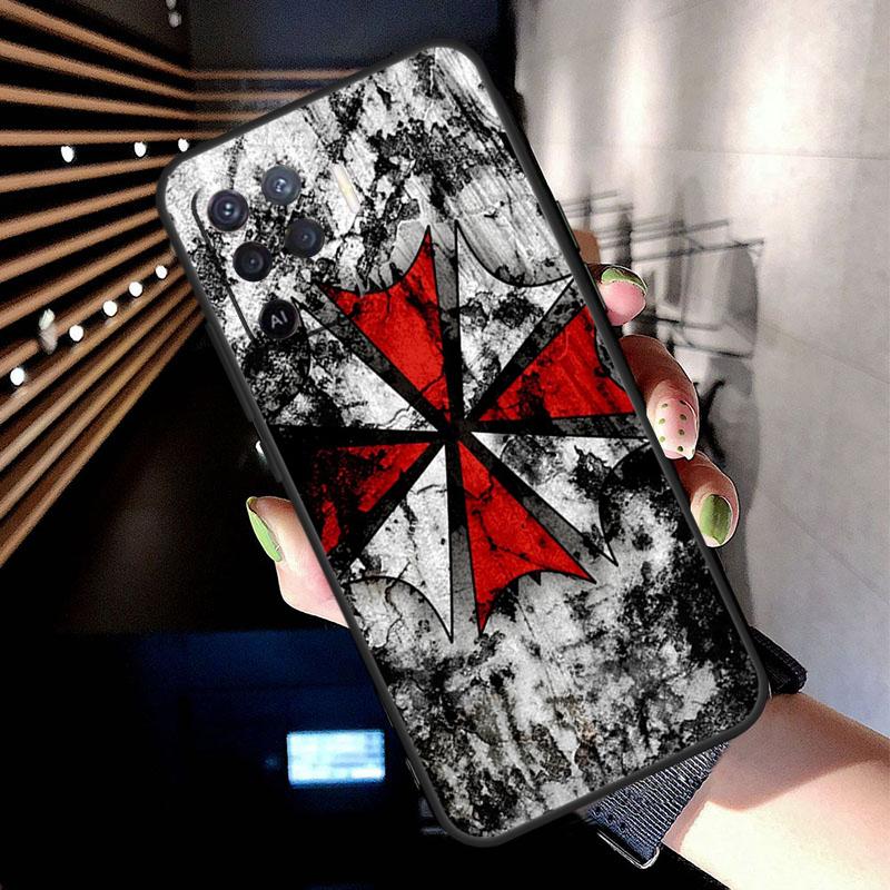 Umbrella Corporation Case For Oppo A17 A57 A77 A76 A16 A96 A18 A60 A80 A40 A38 A58 A78 A98 A94 A74 A54 A15 A5 Pro