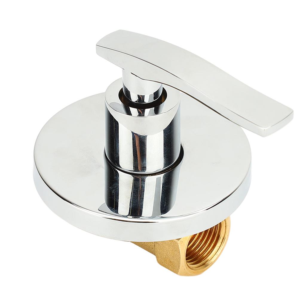 1 2 Angle Valve Copper Leakage Proof Concealed Installation Water Stop Valve for Kitchen Bathroom