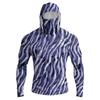 Camicia Casual da Uomo con Cappuccio e Maniche Lunghe a Spalla Cadente