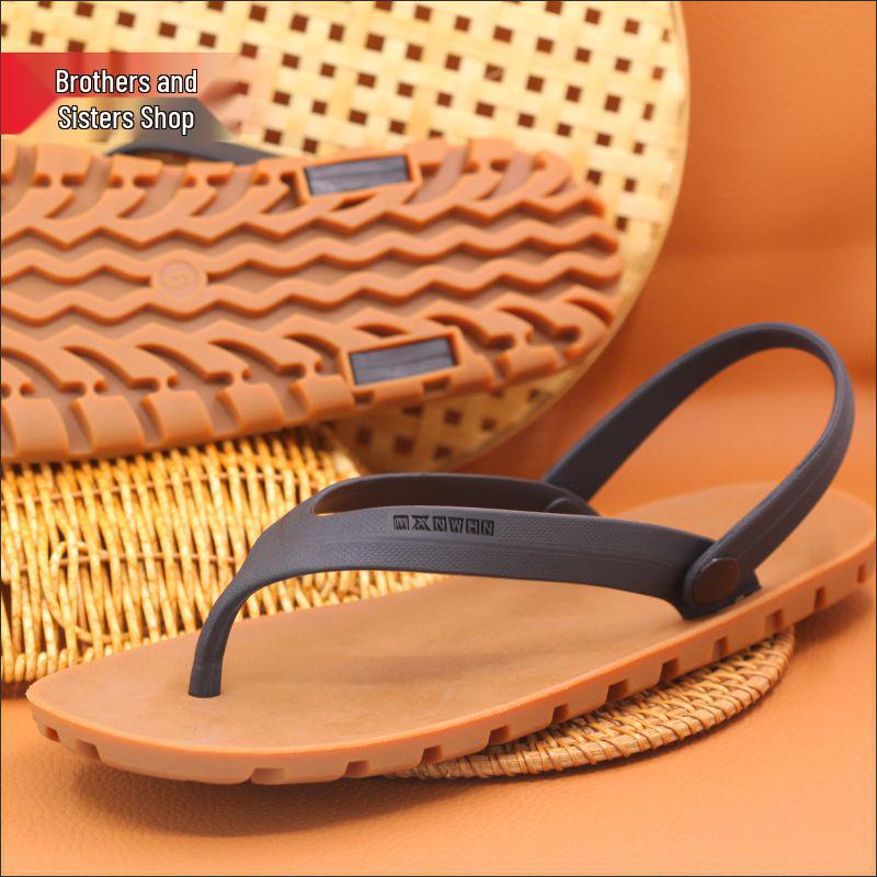 Unisex Youth Herringbone Thong Sandals - Lightweight, Breathable, and Wear-Resistant.