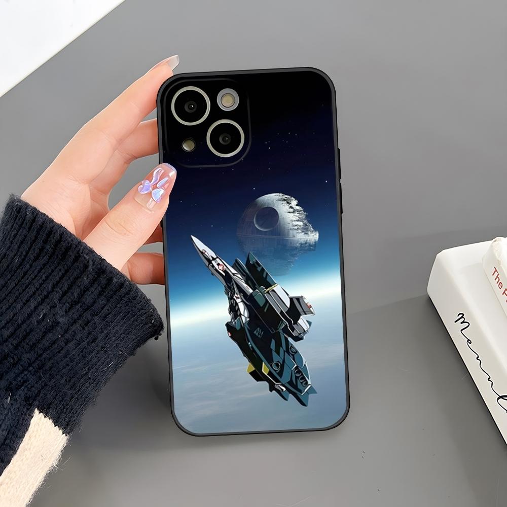 

R-Robotech Robert Macross Phone Case For Iphone 17 Pro Max 16 15 14 Pro Max 13 Mini 11 12 Xr X Xs SE Plus Back Cover iPhone 17Pro