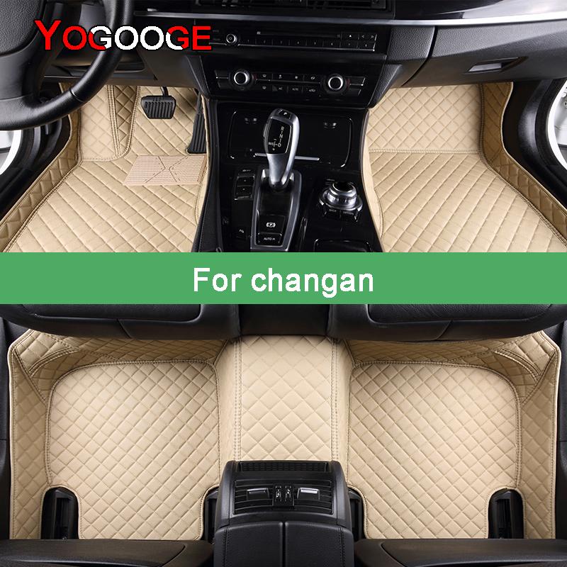 

Автомобильные коврики YOGOOGE для Changan CS35 CS75 CS95 CS15 CX20 CX30 EADO ALSVIN CS1, аксессуары для ног, авто