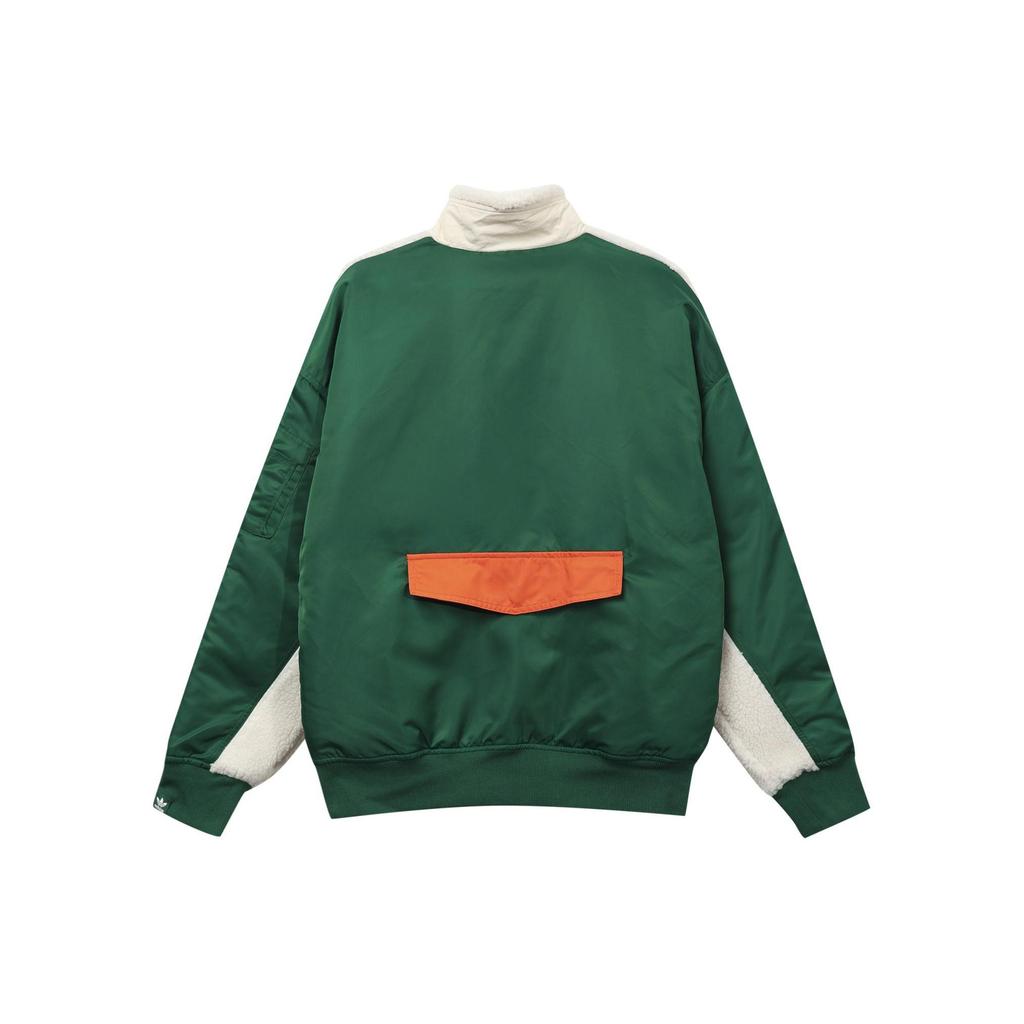 adidas Originals MR SHERPA Retro Jackets & Coats Men's Japan Version, Yellow White HC0373-