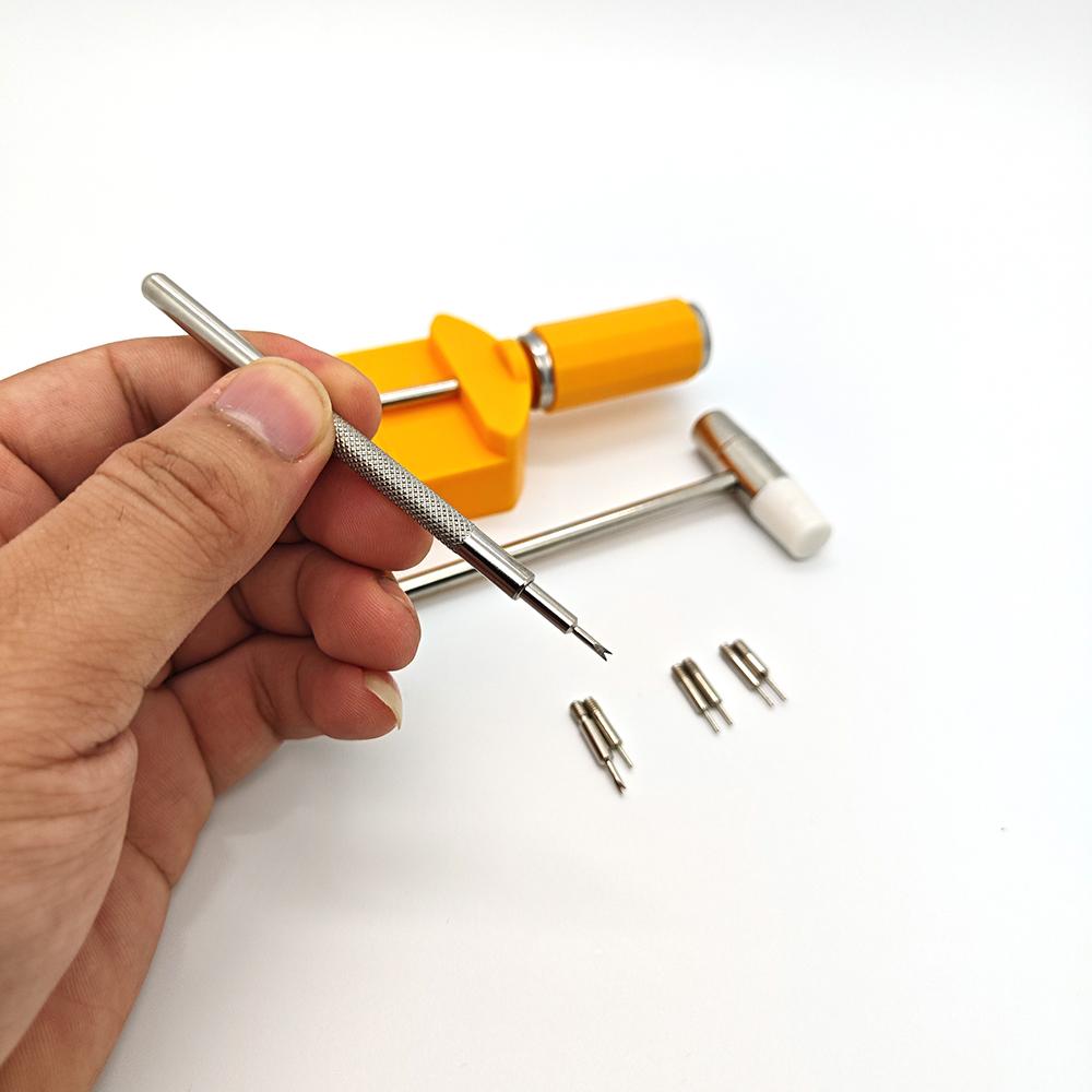 10 Stück Uhrenreparaturwerkzeuge Wechsel Metallarmband Abfangen Entfernung Stahlband Installation Universal Uhrenarmband Entferner