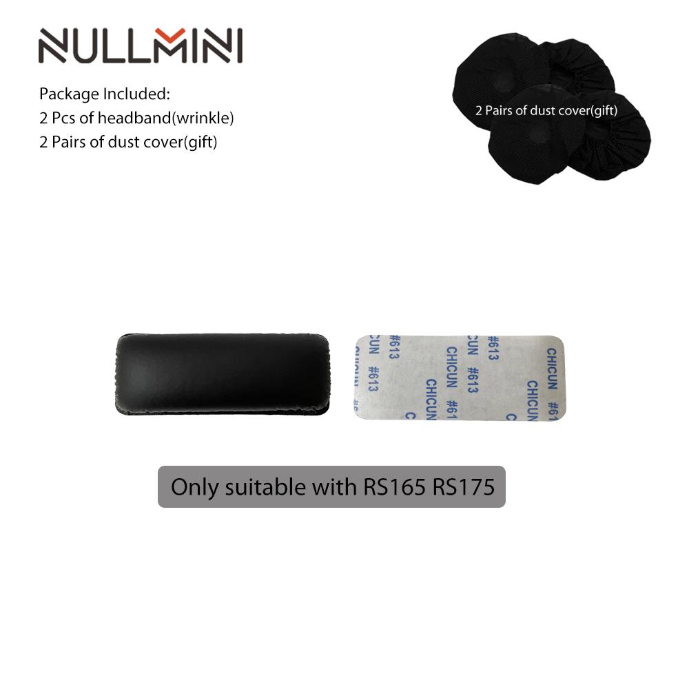

NullMini Replacement Earpads for Sennheiser RS165 RS175 RS185 HDR165 HDR175 HDR185 Headphones Sleeve Headband Earphone Earmuff