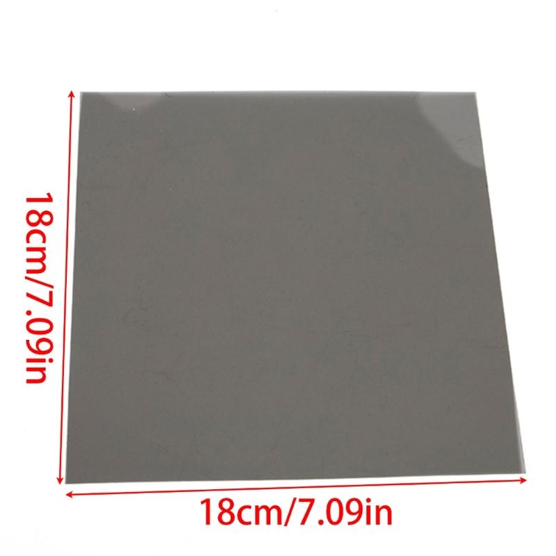 Linear Polarizing Film Polarized Film Sheets Optical 3.5'' / 7'' for Screen Educational Physics Polarizing Filter