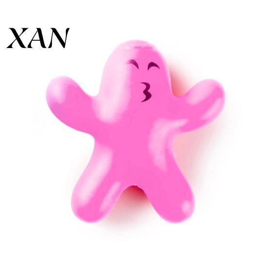 Stress Relief Man Fidget Toy Cartoon Expression Squeeze Flour Sensory Stretch Soft Anxiety Relieving Party Favors